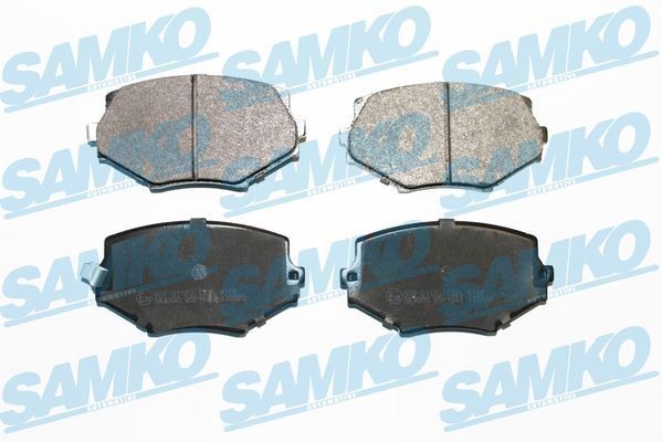 23354 SAMKO Height: 57,2mm, Width: 110,2mm, Thickness: 14mm Brake pads 5SP1043 buy