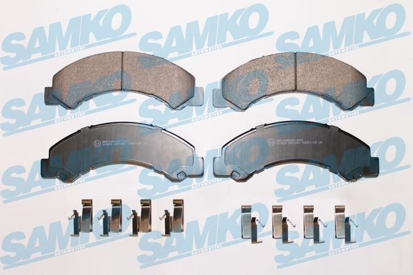 25800 SAMKO 5SP1063 Brake pad set 8-97377-522-0