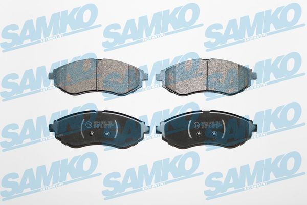 Daewoo Σετ τακάκια, δισκόφρενα SAMKO 5SP1080 σε συμφέρουσα τιμή