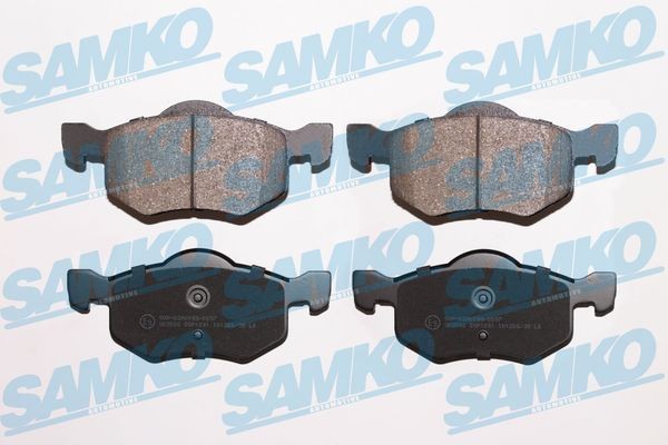 23787 SAMKO Height: 66,5mm, Width: 156,4mm, Thickness: 19,6mm Brake pads 5SP1091 buy