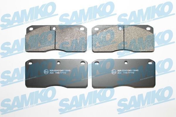 SAMKO 5SP1149 Bremsbeläge für VOLVO FS 7 LKW in Original Qualität