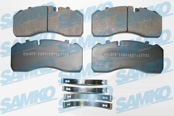 SAMKO 5SP1168 Bremsbeläge für MAN M 2000 L LKW in Original Qualität