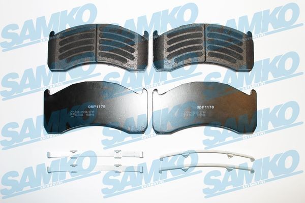 SAMKO 5SP1178 Brake pad set 20768115