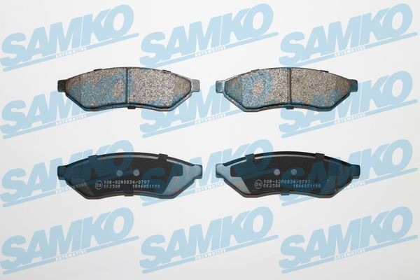 Chevrolet EPICA Brake pad set SAMKO 5SP1198 cheap