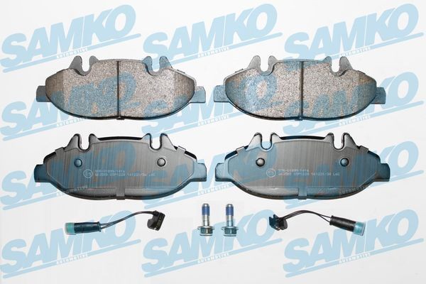 24007 SAMKO with bolts/screws Height: 62mm, Width: 165mm, Thickness: 20,5mm Brake pads 5SP1228 buy