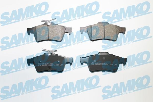 23482 SAMKO 5SP1236 Brake pad set 3M5J-2M008-AA