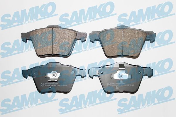 SAMKO 5SP1237 Brake pad set 3126270-5