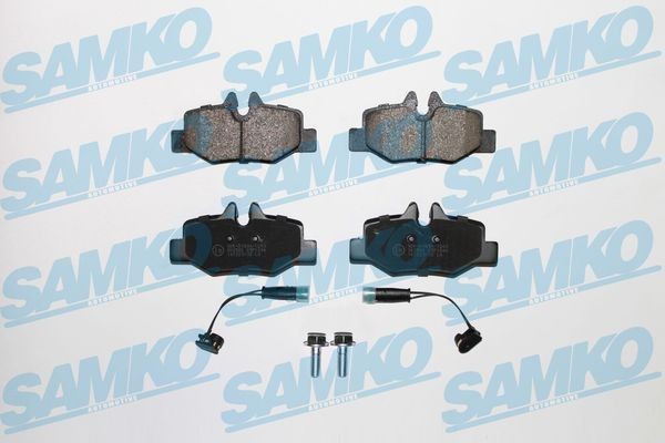 24008 SAMKO 5SP1246 Brake pad set A006 420 44 20