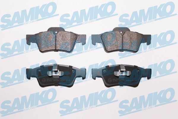 SAMKO 5SP1254 Brake pad set A004 420 5220