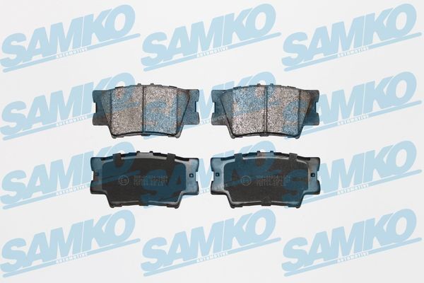 SAMKO 5SP1281 Brake pad set 0446642060