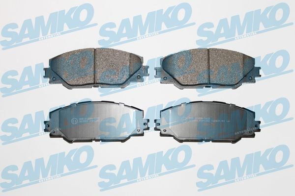 SAMKO 5SP1282 Brake pad set 04465-YZZDY