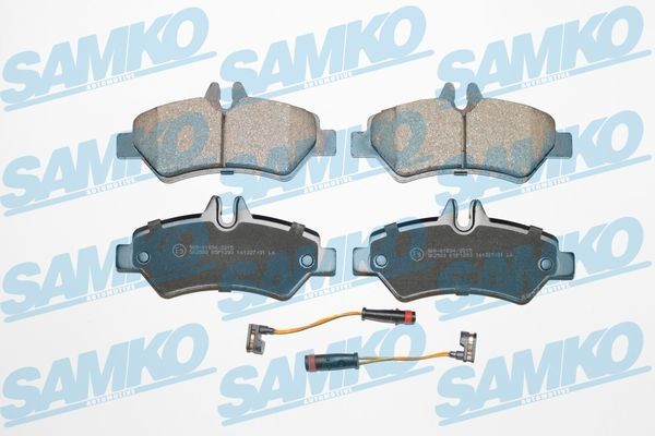 SAMKO 5SP1293 Brake pad set 004 420 6920