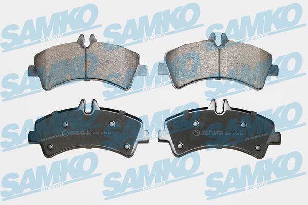 SAMKO 5SP1294 Brake pad set 006 420 2220