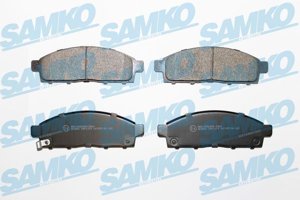 SAMKO 5SP1319 Kit pastiglie freno Fiat FULLBACK 2019 di qualità originale