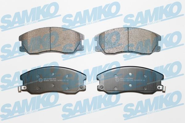 SAMKO Brake pads rear and front CHEVROLET CAPTIVA (C100, C140) new 5SP1322