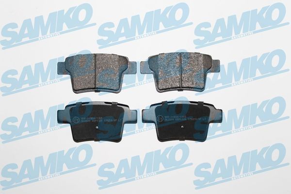 24260 SAMKO Height: 50,6mm, Width: 101mm, Thickness: 17,5mm Brake pads 5SP1326 buy