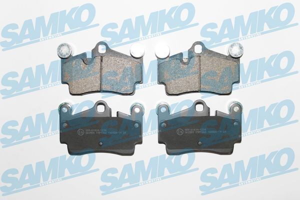 SAMKO 5SP1362 Brake pad set 7L0698451H