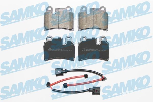 SAMKO 5SP1380 Brake pad set 7L6-698-451-B