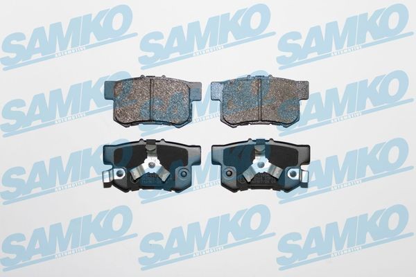 SAMKO 5SP1404 Brake pads Honda CR-V Mk2 2.4 Vtec 4WD 160 hp Petrol 2006 price