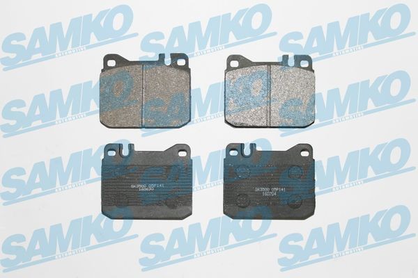 SAMKO 5SP141 Bremsbeläge für MERCEDES-BENZ UNIMOG LKW in Original Qualität