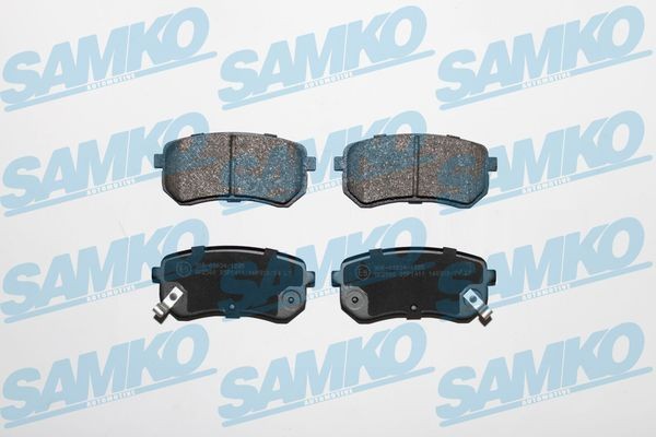 SAMKO 5SP1411 Brake pad set 58302 0XA00