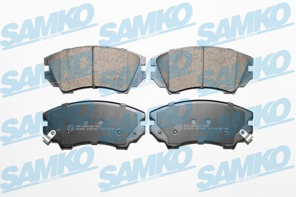 24412 SAMKO 5SP1467 Brake pad set 95530018