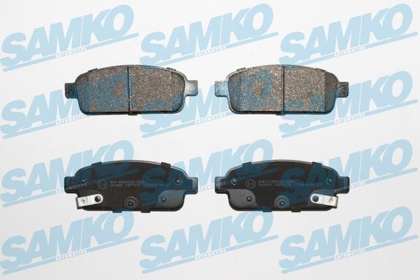 25096 SAMKO Height: 42,6mm, Width: 116,6mm, Thickness: 16,2mm Brake pads 5SP1575 buy