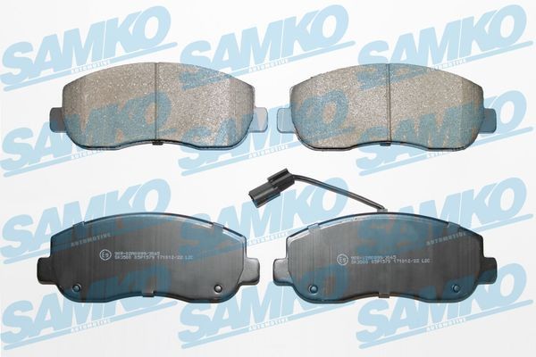 SAMKO 5SP1579 Brake pad set 7410604386-