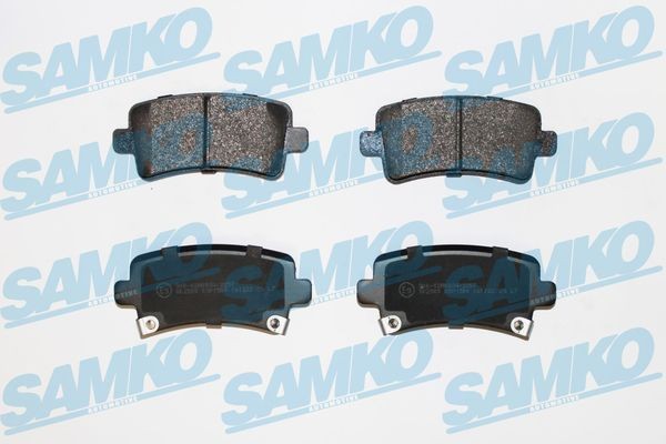 24421 SAMKO Height: 47,4mm, Width: 106,4mm, Thickness: 17,3mm Brake pads 5SP1584 buy