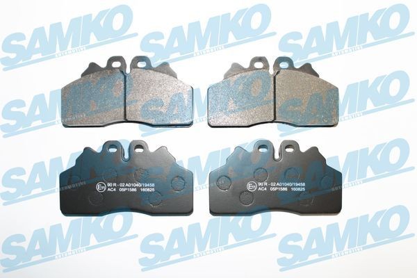 SAMKO 5SP1586 Brake pad set 42559249