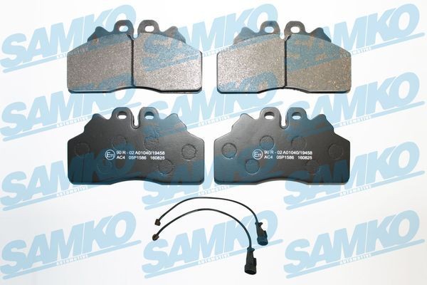 SAMKO 5SP1586A Brake pad set 2996518