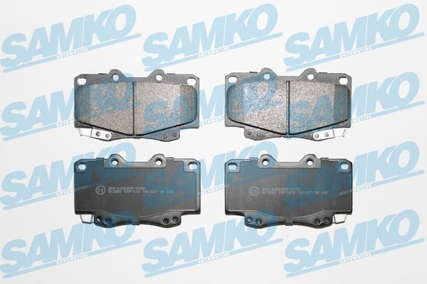 SAMKO 5SP1610 Brake pad set 0446504050