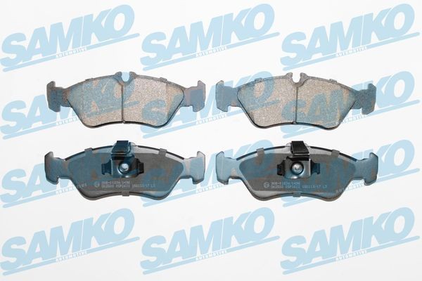 SAMKO 5SP1611 Brake pad set 004 420 27 20