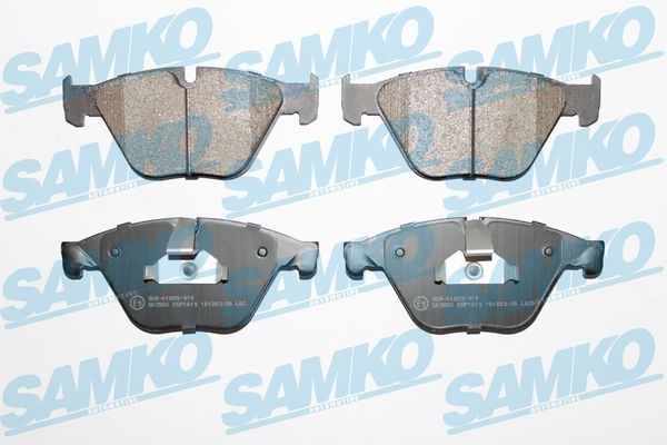 24688 SAMKO Height 1: 68,4mm, Height 2: 68,2mm, Width: 155mm, Thickness 1: 19mm, Thickness 2: 20mm Brake pads 5SP1619 buy