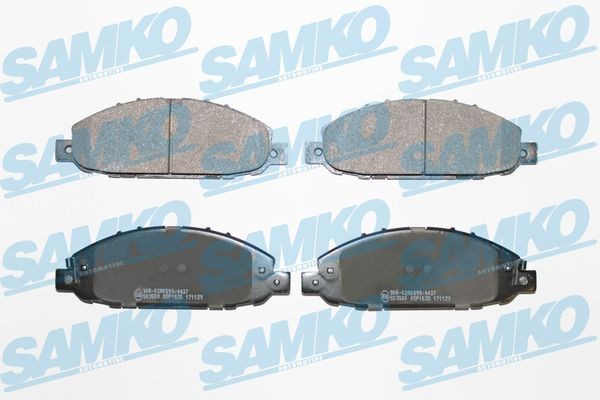 SAMKO 5SP1635 Brake pad set 41060-VW086