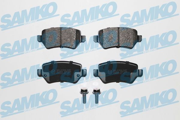 23417 SAMKO with bolts/screws Height: 42,7mm, Width: 95,5mm, Thickness: 15,2mm Brake pads 5SP1650 buy