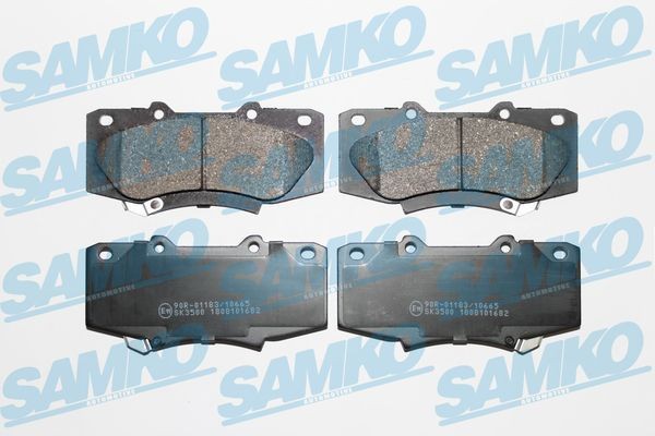 SAMKO 5SP1682 Brake pad set 04465-0K240