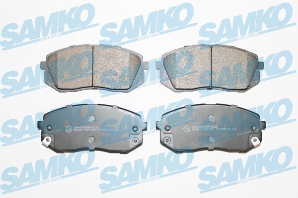 24501 SAMKO 5SP1689 Brake pad set 58101C1A00