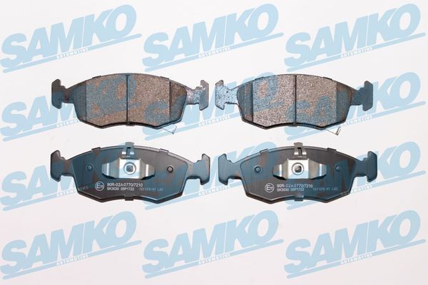 SAMKO 5SP1722 Brake pads Fiat Panda 312 0.9 65 hp Petrol 2019 price