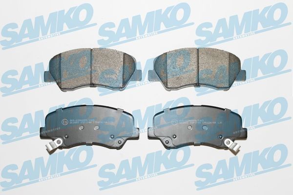 25348 SAMKO 5SP1744 Brake pad set 58101 H9A10