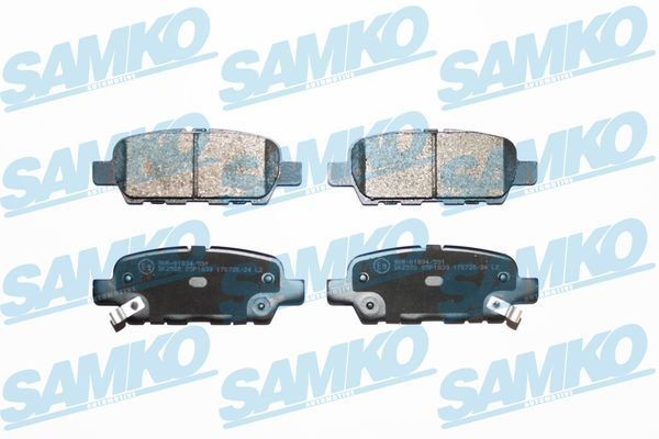 Brake pad set SAMKO 5SP1839 - Nissan 350 Z Tuning spare parts order