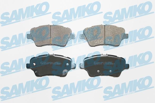 SAMKO 5SP1856 Brake pads FORD B-MAX 2012 in original quality