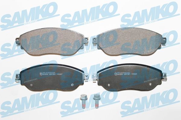 SAMKO 5SP1901 Brake pad set 4106 086 38R