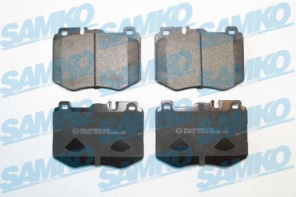 SAMKO 5SP2036 Brake pad set A008 420 1920