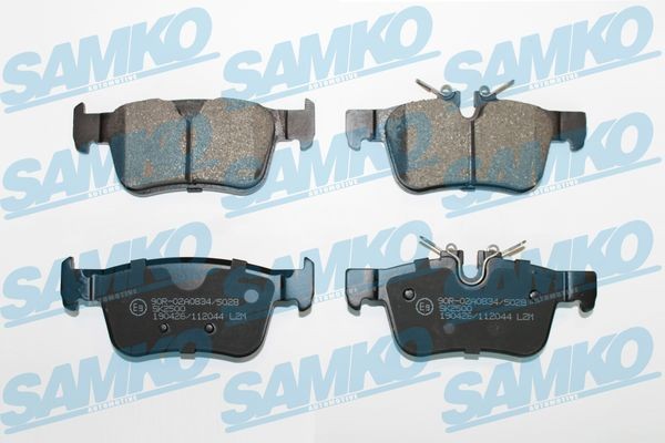 SAMKO 5SP2044 Brake pad set
