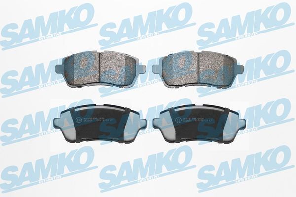 22191 SAMKO 5SP2045 Brake pad set DNY0-33-28Z
