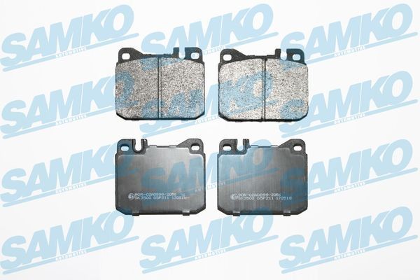 SAMKO 5SP211 Bremsbeläge für MERCEDES-BENZ UNIMOG LKW in Original Qualität