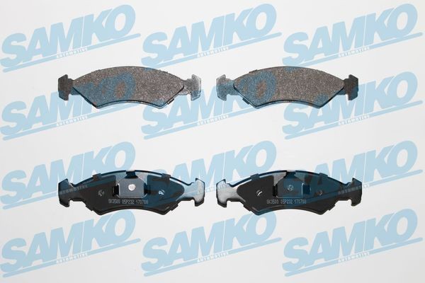SAMKO 5SP232 Brake pad set 5016917