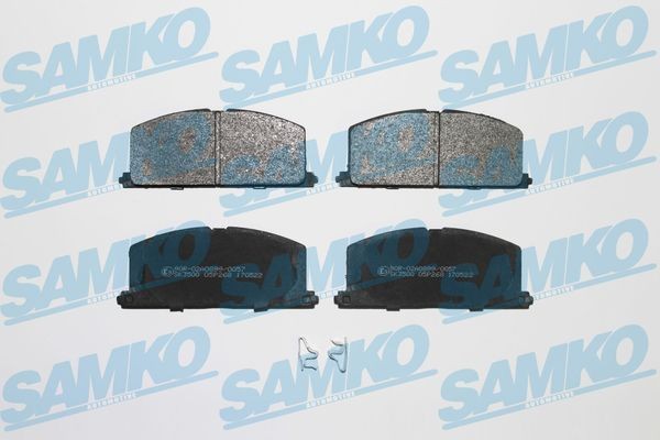 SAMKO 5SP268 Brake pads TOYOTA PASEO 1991 in original quality