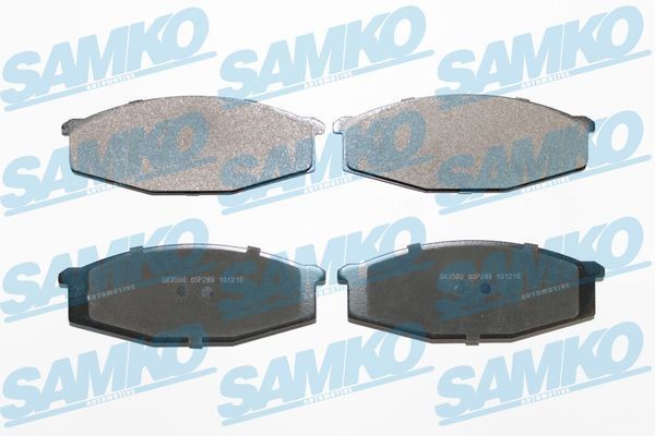 SAMKO 5SP289 Brake pad set 41060T7893